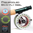 Maximumcatch High Quality ECO 2/3/4/5/6/7/8WT Fly Reel Large Arbor Aluminum Fly Fishing Reel Hand-Changed Fishing Reel