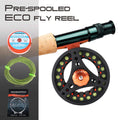 Maximumcatch High Quality ECO 2/3/4/5/6/7/8WT Fly Reel Large Arbor Aluminum Fly Fishing Reel Hand-Changed Fishing Reel