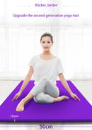 185*90CM Thickened Yoga Mat NBR Waterproof High Density Rebound Yoga Mat Home Gym Non-Slip Mat for Fitnes Pilates Gymnastics