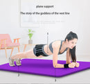 185*90CM Thickened Yoga Mat NBR Waterproof High Density Rebound Yoga Mat Home Gym Non-Slip Mat for Fitnes Pilates Gymnastics