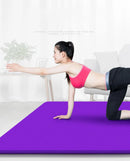 185*90CM Thickened Yoga Mat NBR Waterproof High Density Rebound Yoga Mat Home Gym Non-Slip Mat for Fitnes Pilates Gymnastics