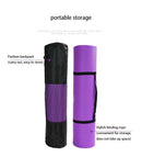 185*90CM Thickened Yoga Mat NBR Waterproof High Density Rebound Yoga Mat Home Gym Non-Slip Mat for Fitnes Pilates Gymnastics