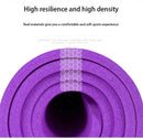 185*90CM Thickened Yoga Mat NBR Waterproof High Density Rebound Yoga Mat Home Gym Non-Slip Mat for Fitnes Pilates Gymnastics