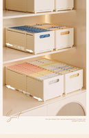 Adjustable Clothes Storage Box Closet Organizer Categorized Clothing Organizer Kitchen Cabinet Storage Bin Home Organizer