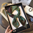 100% Natural Silk Square Scarf Women Hairband Foulard High Quality Bandana Scarves Female Neckerchief Headkerchief Shawl Wrap