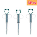 Pet Medicine Feeder Dispenser Cat Tablet Syringe Feeder Soft Tip Multi-Purpose Feeder Cat Pill Shooter Pet Pills Applicator