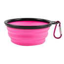 350ML/1000ML Foldable Silicone Pet Bowl Portable Puppy Food Container Collapsible Feeder for Outdoor Camping Dog Accessories