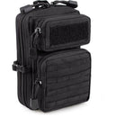 Mini Molle Utility Pouch, EDC Small Tool Pouch for Outdoor Hiking Camping, Phone & Gear Storage Bag