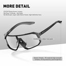 SCVCN Photochromic Cycling Sunglasses Men MTB bike Sports Cycling Glasses Goggles UV400 Woman Bicycle Riding Driving Glasses