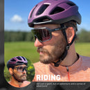 SCVCN Photochromic Cycling Sunglasses Men MTB bike Sports Cycling Glasses Goggles UV400 Woman Bicycle Riding Driving Glasses