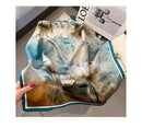 100% Natural Silk Square Scarf Women Hairband Foulard High Quality Bandana Scarves Female Neckerchief Headkerchief Shawl Wrap