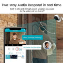 Hot Sale Smart Mini 4K Security Camera Full Color Night Vision WiFi IP65 Waterproof Motion Detection 2-Way Audio Indoor Outdoor