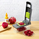 14/16 in 1 Vegetable Multifunctional Chopper Onion Potato Chopper Food Grate Food Grade Grater Kitchen Vegetable Slicer Dicer