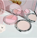 ART VALUE 7PC Makeup Sets Include 3 Colors Matte Lip Mud,1 Pressed Powder,1 Blush,1 Eyes Palette,1 Necklace Beauty Makeup Sets