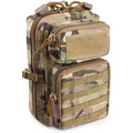 Mini Molle Utility Pouch, EDC Small Tool Pouch for Outdoor Hiking Camping, Phone & Gear Storage Bag