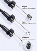 Borescope Dual Lens Endoscope with HD Inspection Camera for Sewer