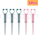 Pet Medicine Feeder Dispenser Cat Tablet Syringe Feeder Soft Tip Multi-Purpose Feeder Cat Pill Shooter Pet Pills Applicator