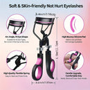 11/16PCS Eyelash Curler with 10pcs Replacement Pads Women Professional Eyelashes Curling Tweezers Clips Lasting Eye Makeup Tools