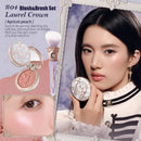 Flower Knows Strawberry Rococo Series Embossed Blush 5g Blush Powder Berry Mary Blusher Palette Makeup Profesional