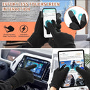 Touchscreen Thermal Gloves – Fleece-Lined Warm Gloves for Running, Hiking & Winter