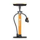 Bike Pump with Gauge Multi-functional Inflator for Bicycles and Cars 160PSI with High-Pressure Gauge and 3-in-1 Nozzle Air Pump