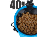 SMALL COMBINATION Portable Dog Training Snack Bag Puppy Dog Snack Bag for Leash Outdoor Pet Snacks Awards Waist Bag XZH-T24001-1