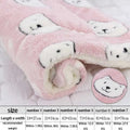 Soft Flannel Thickening Pet Soft Fleece Pad Pet Blanket Mattress Puppy Cat Sofa Mat Home Carpet Warm Sleep Set Dog Bed