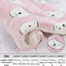 Soft Flannel Thickening Pet Soft Fleece Pad Pet Blanket Mattress Puppy Cat Sofa Mat Home Carpet Warm Sleep Set Dog Bed
