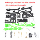 MARK5 Mark 225mm / DC O3 222mm/ O4 Pro 5inch FPV Carbon Fiber Frame for Air Unit Vista Aerial Analog Camera FPV RC Racing Drone