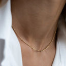 EManco Gold Color Stainless Steel Chain Choker Necklace Women Chain Necklace Sets for Women Gift