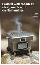 Mountainhiker Camping Portable Mini Incense Burner Firewood Lightweight Small Ornament Observing Fire Carbon Stove Aromatherapy