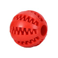 1/2pcs Dog Toy Ball Interactive Rubber Balls Puppy Chewing Toys Pet Tooth Cleaning Ball Cats Pets Food Treat Feeder Balls Toy