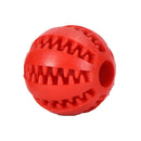 1/2pcs Dog Toy Ball Interactive Rubber Balls Puppy Chewing Toys Pet Tooth Cleaning Ball Cats Pets Food Treat Feeder Balls Toy