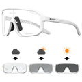 SCVCN Photochromic Cycling Sunglasses Men MTB bike Sports Cycling Glasses Goggles UV400 Woman Bicycle Riding Driving Glasses