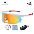 ROCKBROS New Large Lens Riding Windproof Sunglasses, Mountain Bike Glasses, Hiking Camping Fishing Mountaineering UV400 Goggles