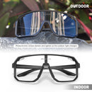 SCVCN Photochromic Cycling Sunglasses Men MTB bike Sports Cycling Glasses Goggles UV400 Woman Bicycle Riding Driving Glasses