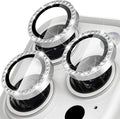 Glitter Diamond Rhinestone Camera Lens Protector for iPhone 17 Air 16 16Pro 15 14 Pro Max Plus 13 12 Mini 11 16Pro 13Pro 12Pro
