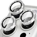 Glitter Diamond Rhinestone Camera Lens Protector for iPhone 17 Air 16 16Pro 15 14 Pro Max Plus 13 12 Mini 11 16Pro 13Pro 12Pro
