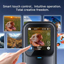 5K Thumb Action Camera 4K 60FPS WiFi 6-Axis Stabilization Touch Screen Sports Camera Magnetic Motorcycle Bike Waterproof Bodycam