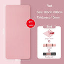 185*90CM Thickened Yoga Mat NBR Waterproof High Density Rebound Yoga Mat Home Gym Non-Slip Mat for Fitnes Pilates Gymnastics