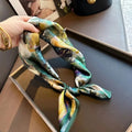 100% Natural Silk Square Scarf Women Hairband Foulard High Quality Bandana Scarves Female Neckerchief Headkerchief Shawl Wrap
