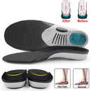 Orthopedic Insoles Man Woman Arch Support Flat Foot Correction Sports Camping Massage Breathable Sweat-absorbing Cushion Pad