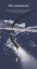 Industrial Endoscope Camera 4.3inch IPS Screen 8mm HD1080P IP67 Waterproof 8 LED Light Inspection Borescope for Pipe Car Repair