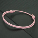 Noter New Good Luck Red Thread Bracelet Unisex High Quality Handmade Braided Friendship Braslet Adjustable 11 Colors Available