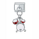 Hapiship New Original Daisy Fashion Rose Flower Heart Flower Envelope Charm Italian Links Fit 9mm Bracelet Jewelry Making DJ375