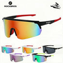 ROCKBROS New Large Lens Riding Windproof Sunglasses, Mountain Bike Glasses, Hiking Camping Fishing Mountaineering UV400 Goggles
