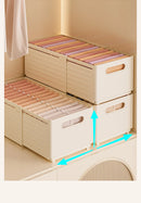 Adjustable Clothes Storage Box Closet Organizer Categorized Clothing Organizer Kitchen Cabinet Storage Bin Home Organizer