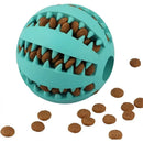 1/2pcs Dog Toy Ball Interactive Rubber Balls Puppy Chewing Toys Pet Tooth Cleaning Ball Cats Pets Food Treat Feeder Balls Toy