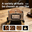 Mountainhiker Camping Portable Mini Incense Burner Firewood Lightweight Small Ornament Observing Fire Carbon Stove Aromatherapy