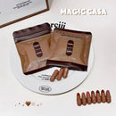 ‌10 Colors Brown Toned Capsule Lipstick Set Smooth Matte Velvet‌ Lasting Mini Lip Balm Smudge Proof High Pigment Lips Makeup Kit